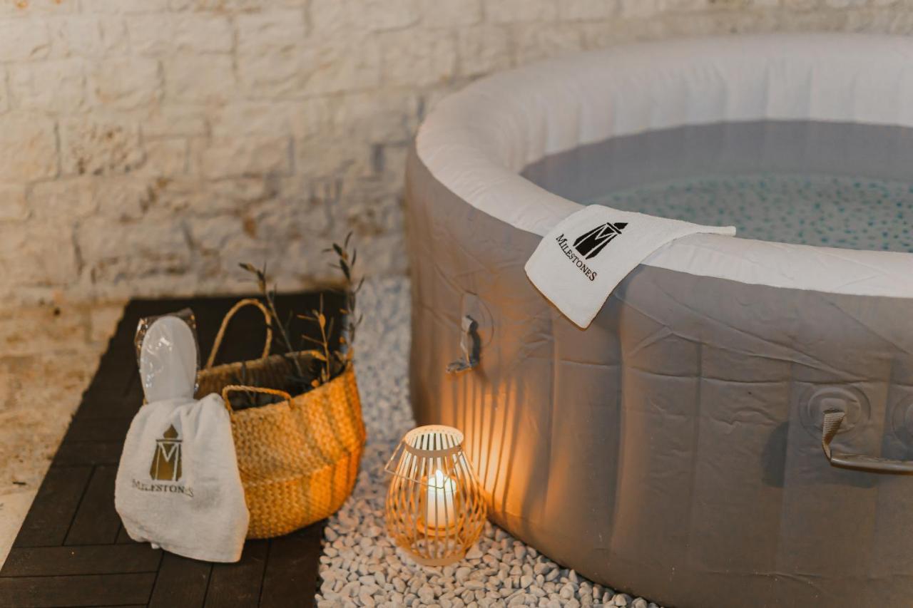 Milestones Modern Suite Trullo Jacuzzi Spa & Relax Alberobello Kültér fotó
