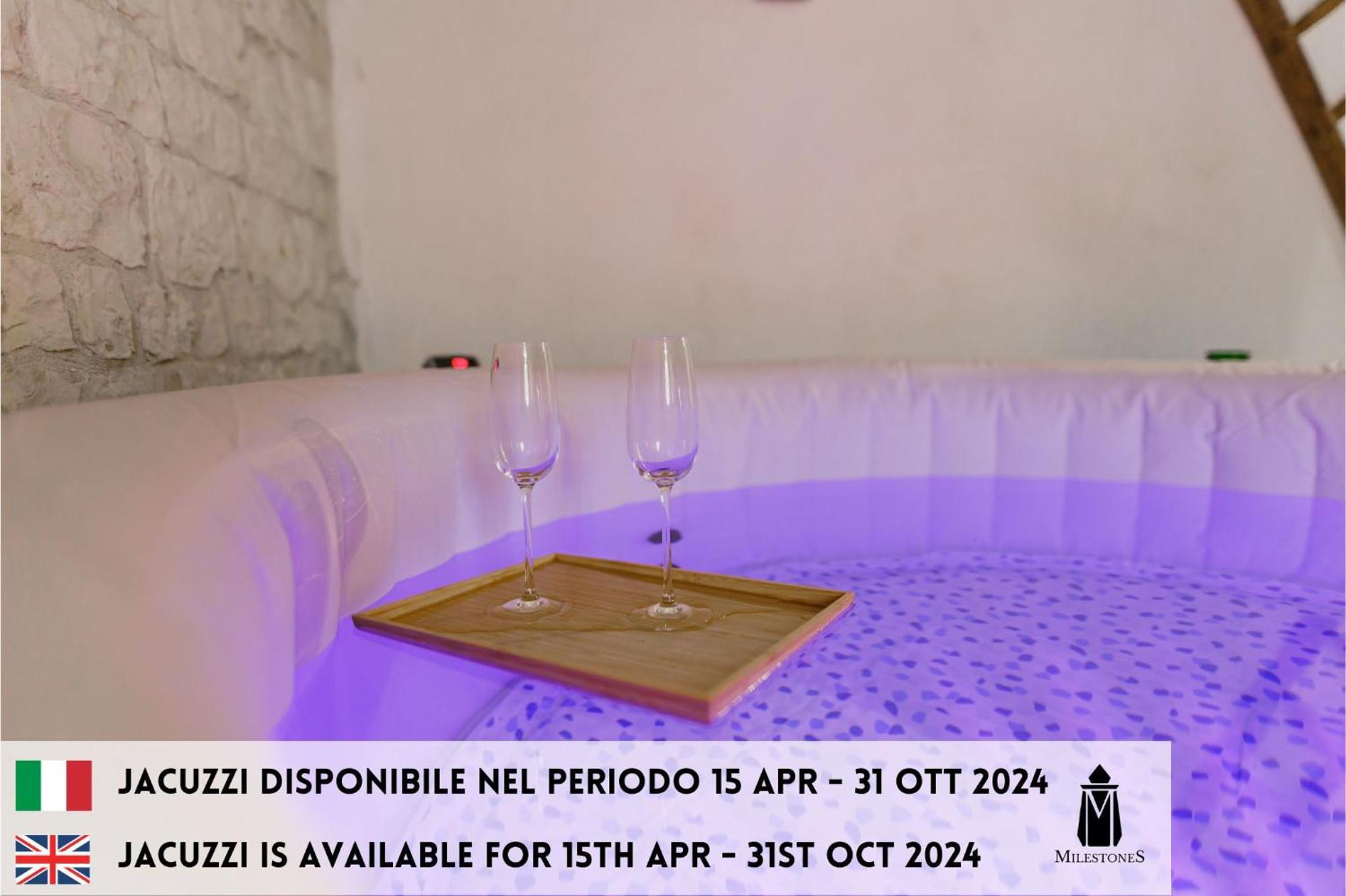 Milestones Modern Suite Trullo Jacuzzi Spa & Relax Alberobello Kültér fotó
