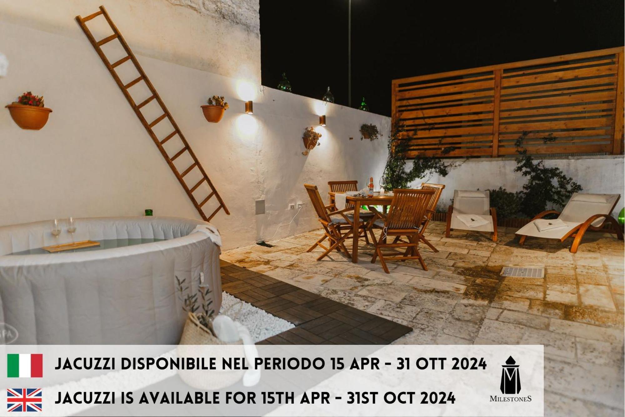 Milestones Modern Suite Trullo Jacuzzi Spa & Relax Alberobello Kültér fotó