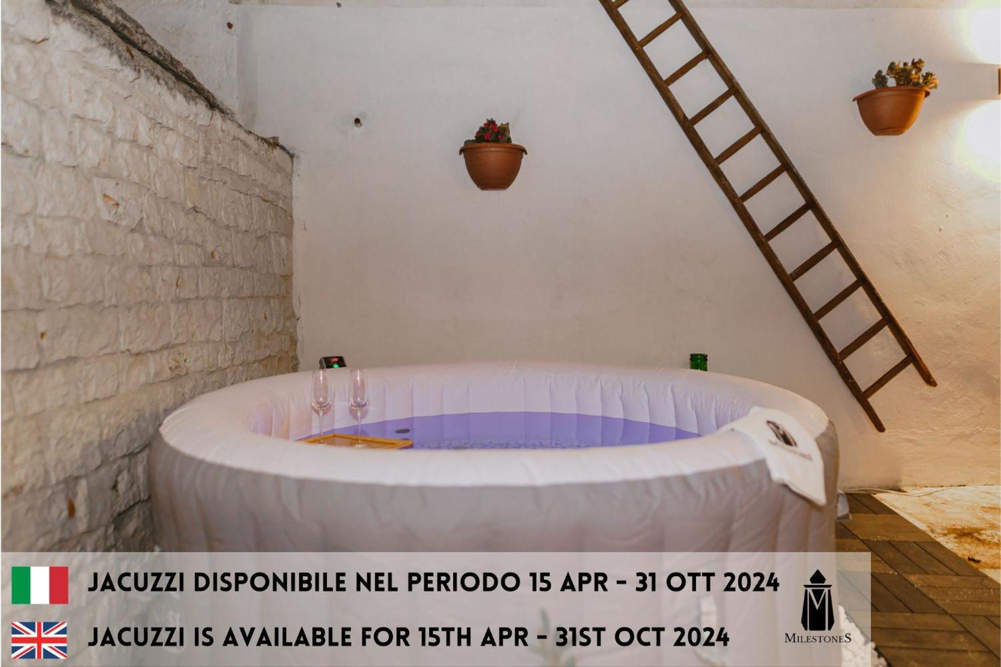 Milestones Modern Suite Trullo Jacuzzi Spa & Relax Alberobello Kültér fotó